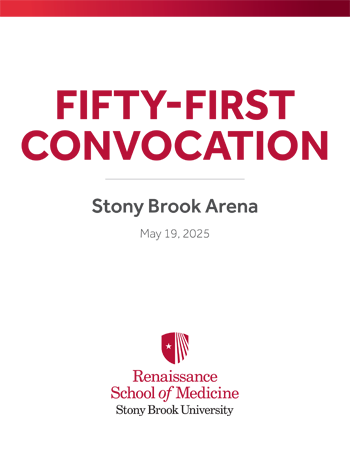 Renaissance School of Medicine's 51st Convocation Program Cover