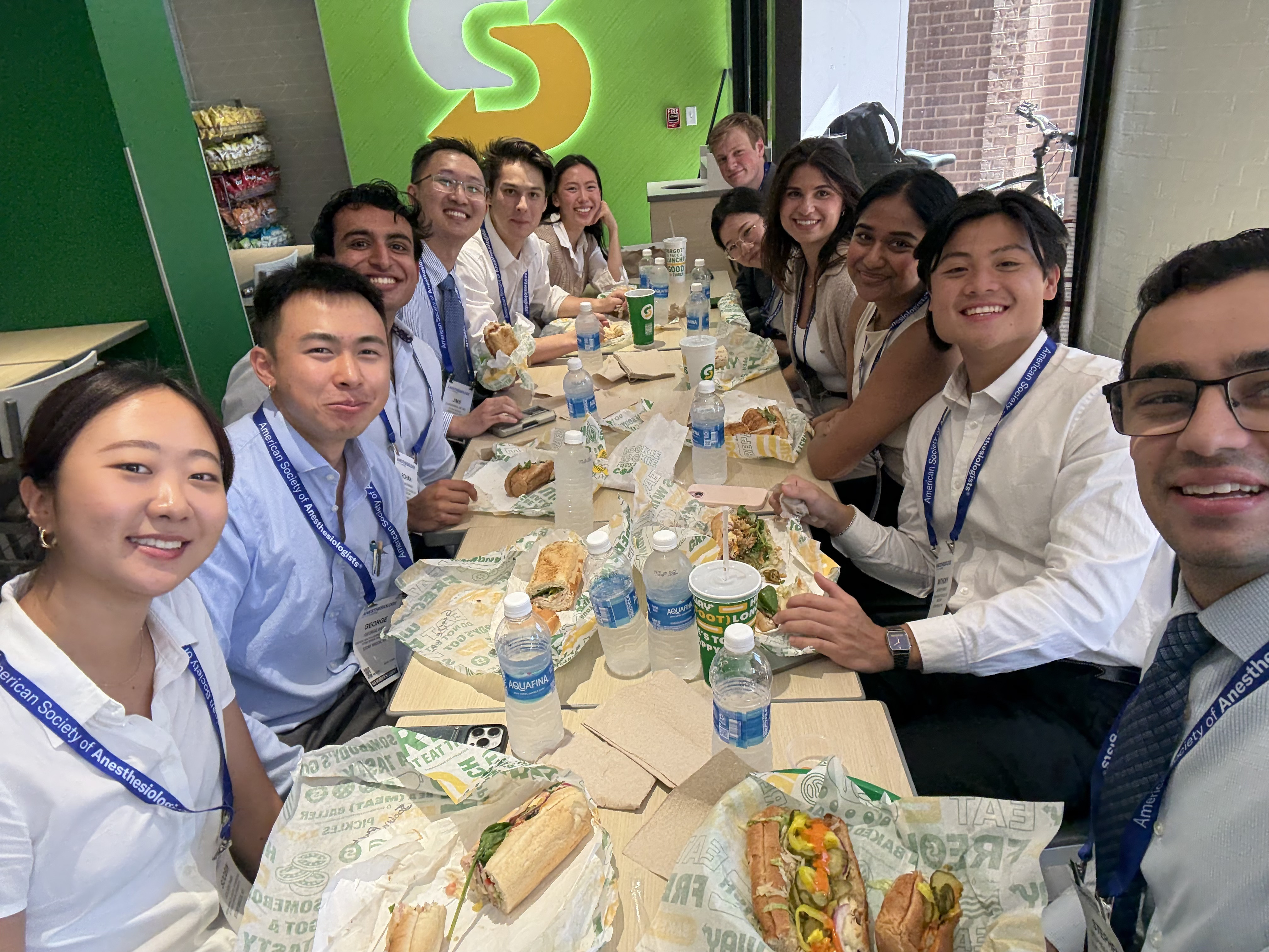 Medical Student lunch at ASA 2025