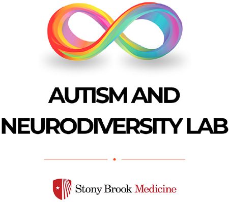 Text treatment of the words Autism and Neurodiversity Lab