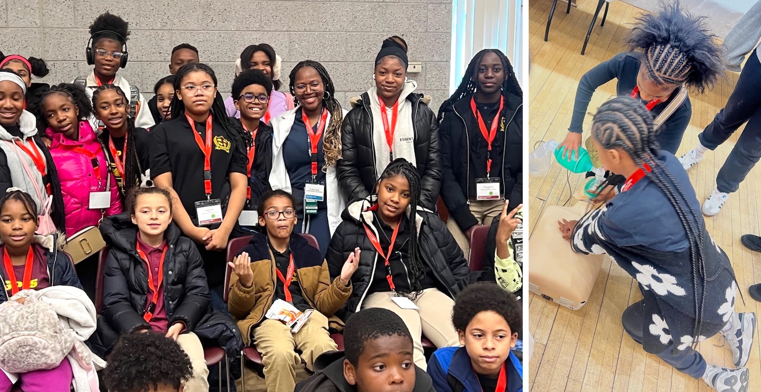 2025 Stony Brook Black Men Wear White Coats Youth Summit