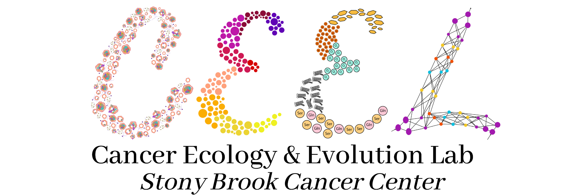 Damaghi Lab banner showing cellular energy environment theme.