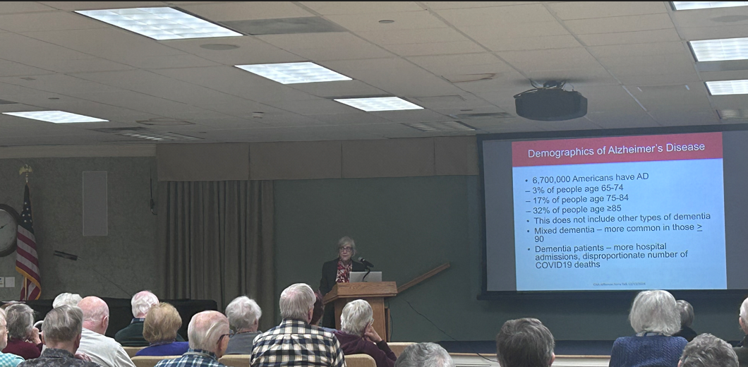 Dr. Suzanne Fields discusses Demographics of Alzheimer's Disease.