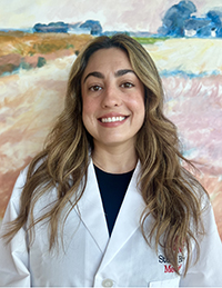 doctor in white coat Farah Bani Hani, MD doctor in white coat Farah Bani Hani, MD