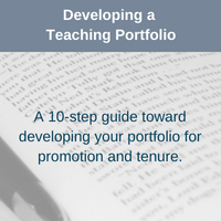 link to Developing a Teaching Portfolio guide
