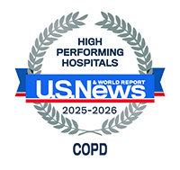 US news and world report 2026 badge COPD