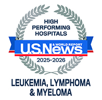 US news and world report 2026 badge leukemia lymphoma myeloma