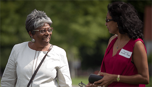 Carol Carter and Sumita Bhaduri-McIntosh