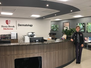 Dermatology Reception area